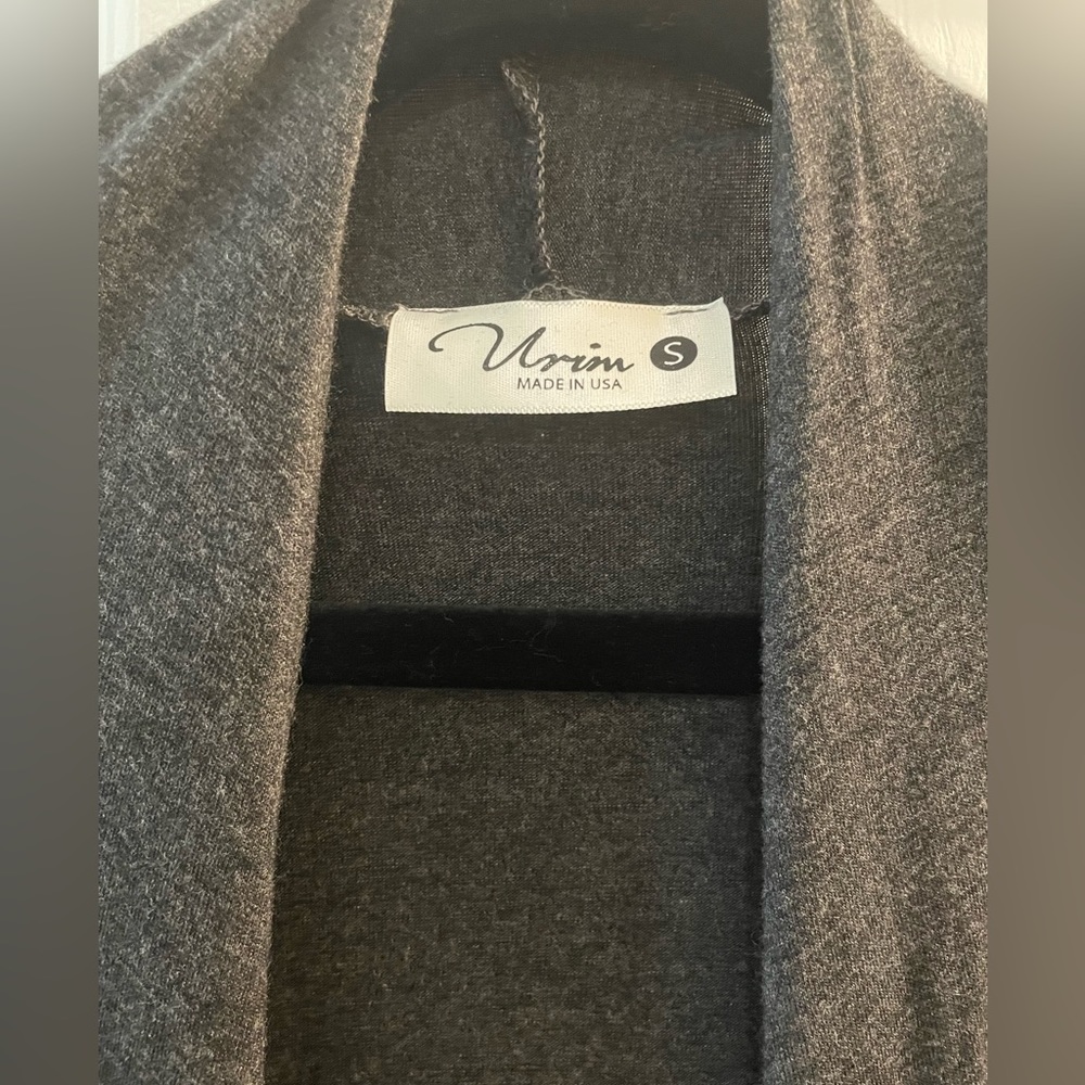 Draped Open Front Cardigan - Picture 10 of 10